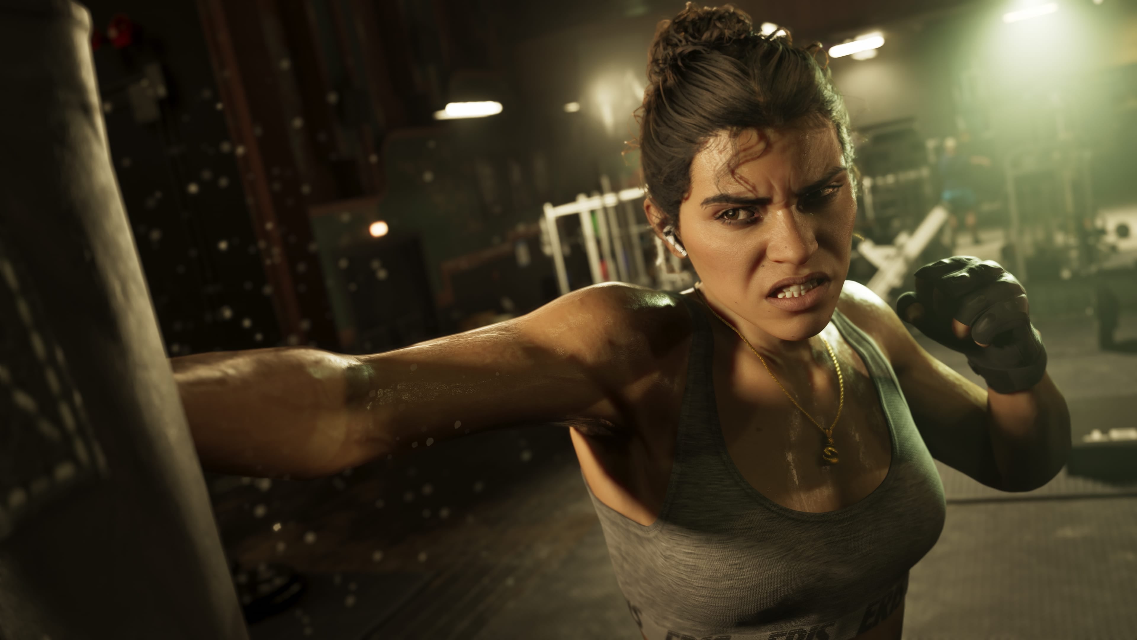 Official Rockstar GTA VI image of Lucia Caminos
