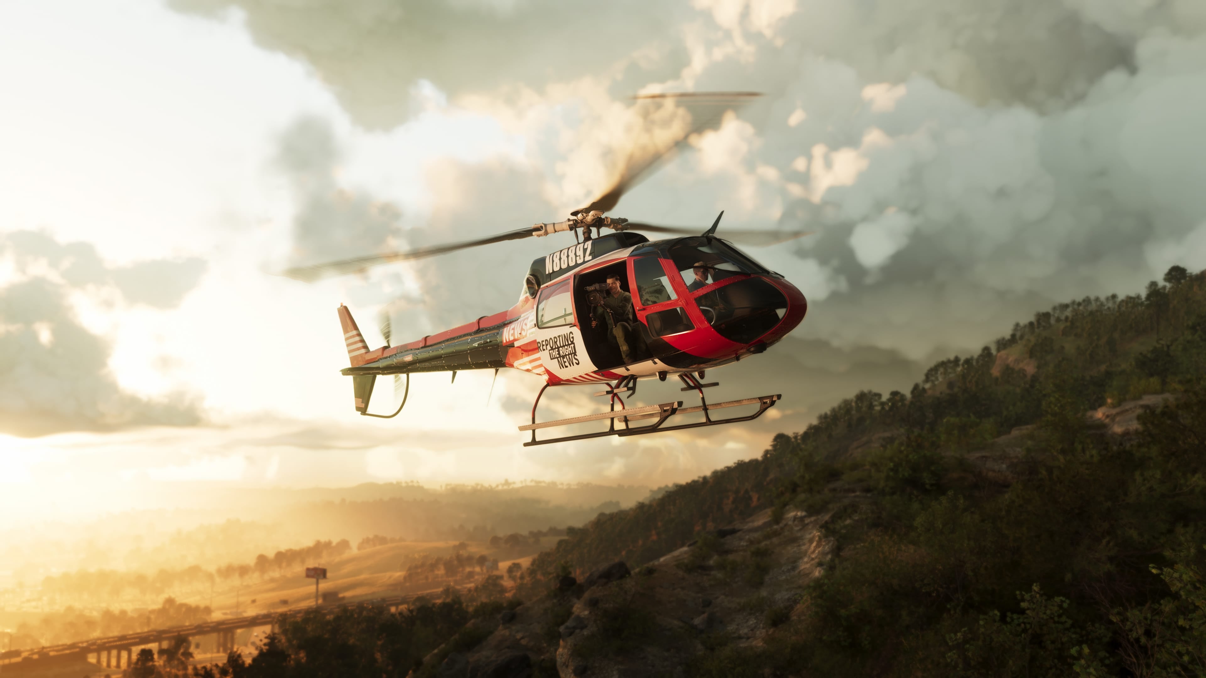 Official Rockstar GTA VI image depicting Mount Kalaga National Park