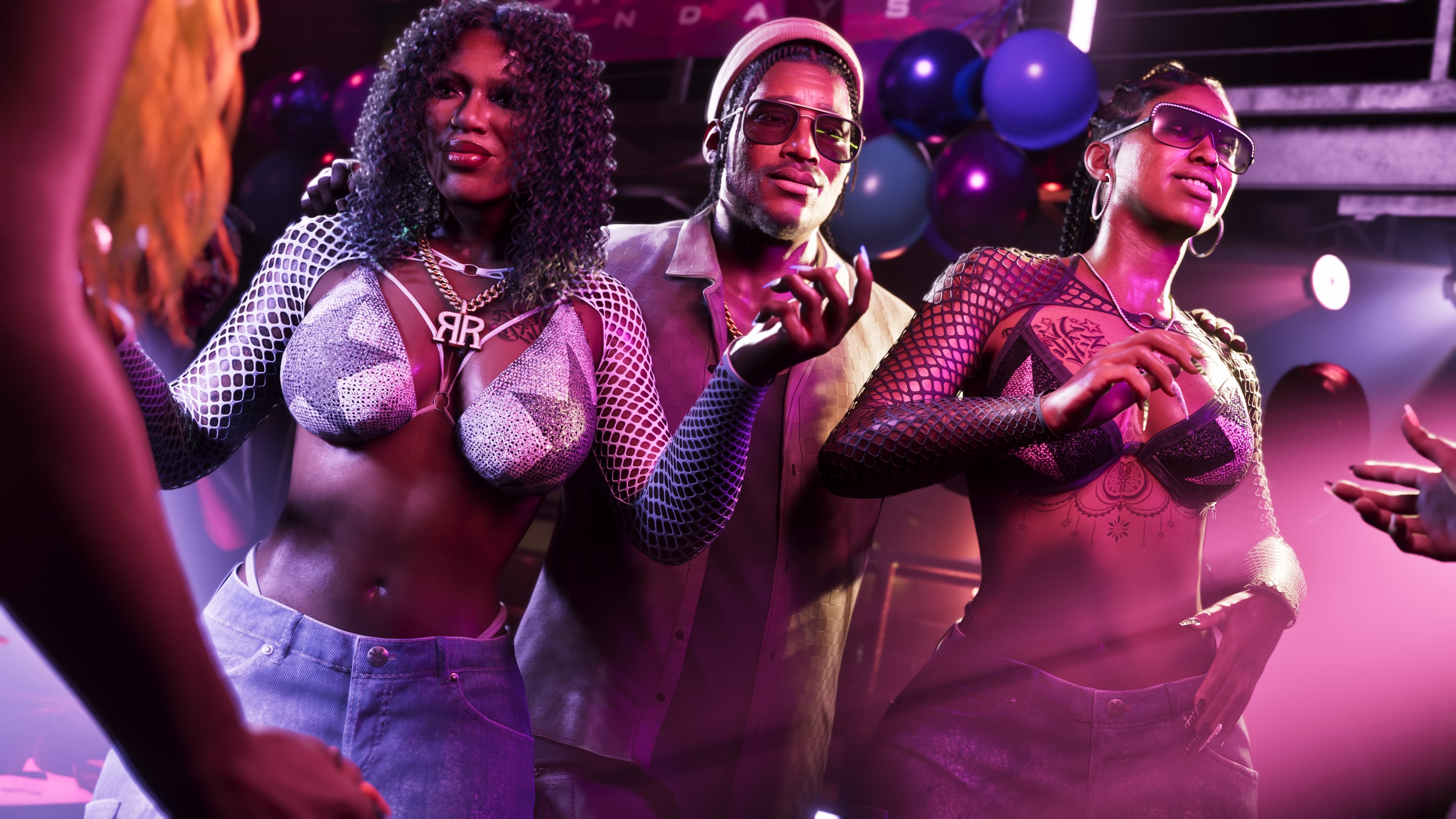 Official Rockstar GTA VI image of Dre’Quan Priest
