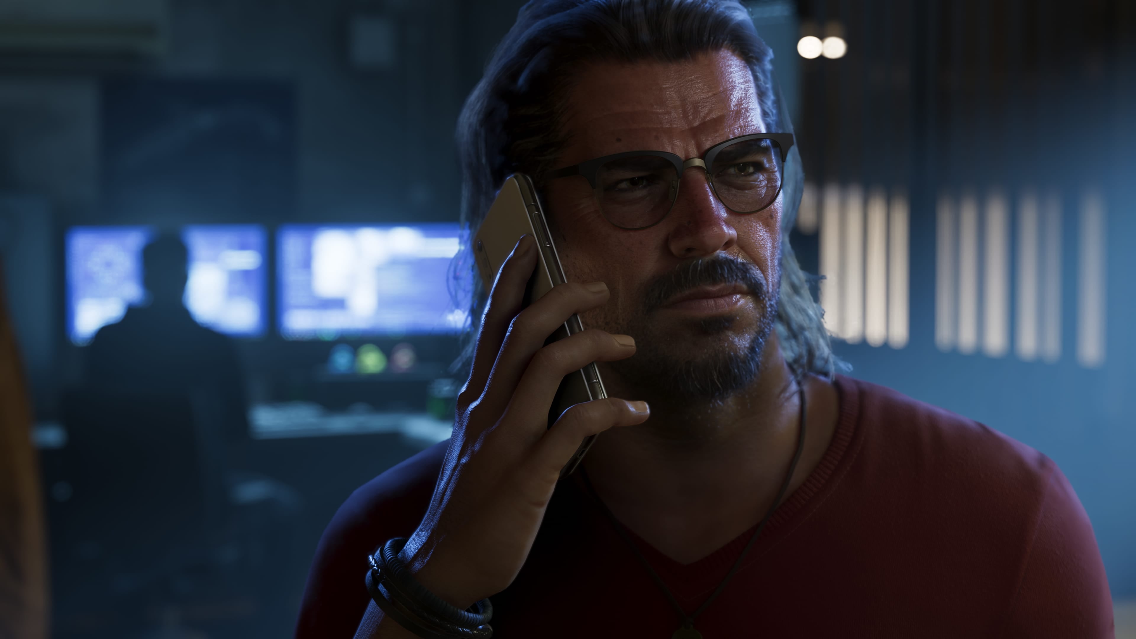 Official Rockstar GTA VI image of Raul Bautista